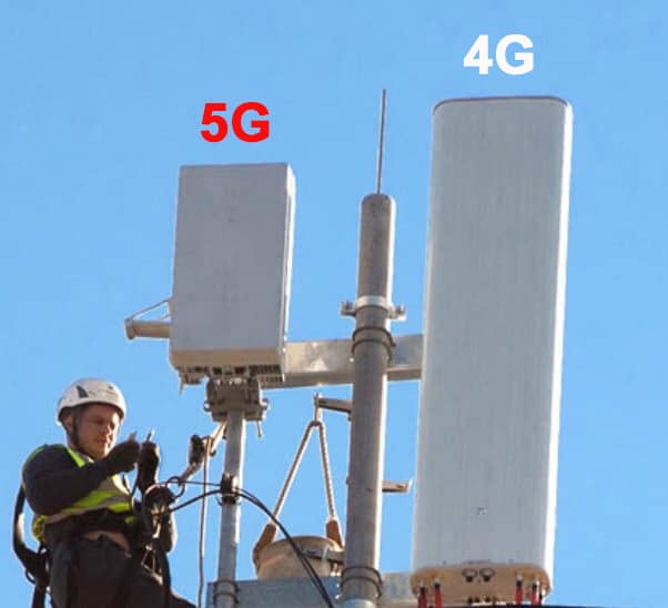 4G und 5G Antenne