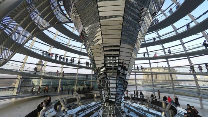 Deutscher Bundestag, die Kuppel