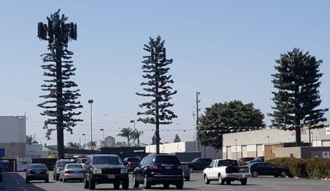 Tarnung von Mobilfunkmasten als Baum