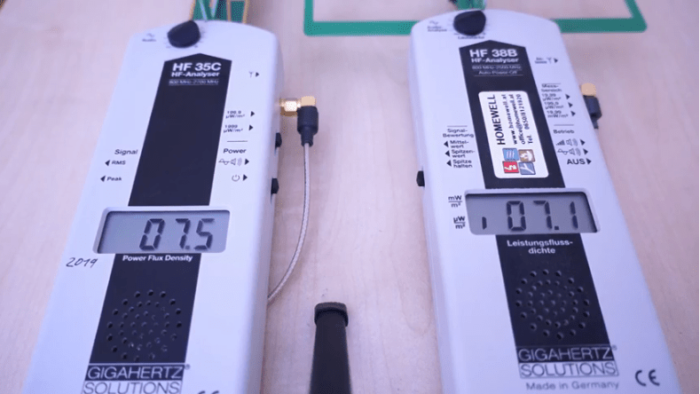 EMF Messgeräte, Gigahertz Solutions HF35C und HF38B