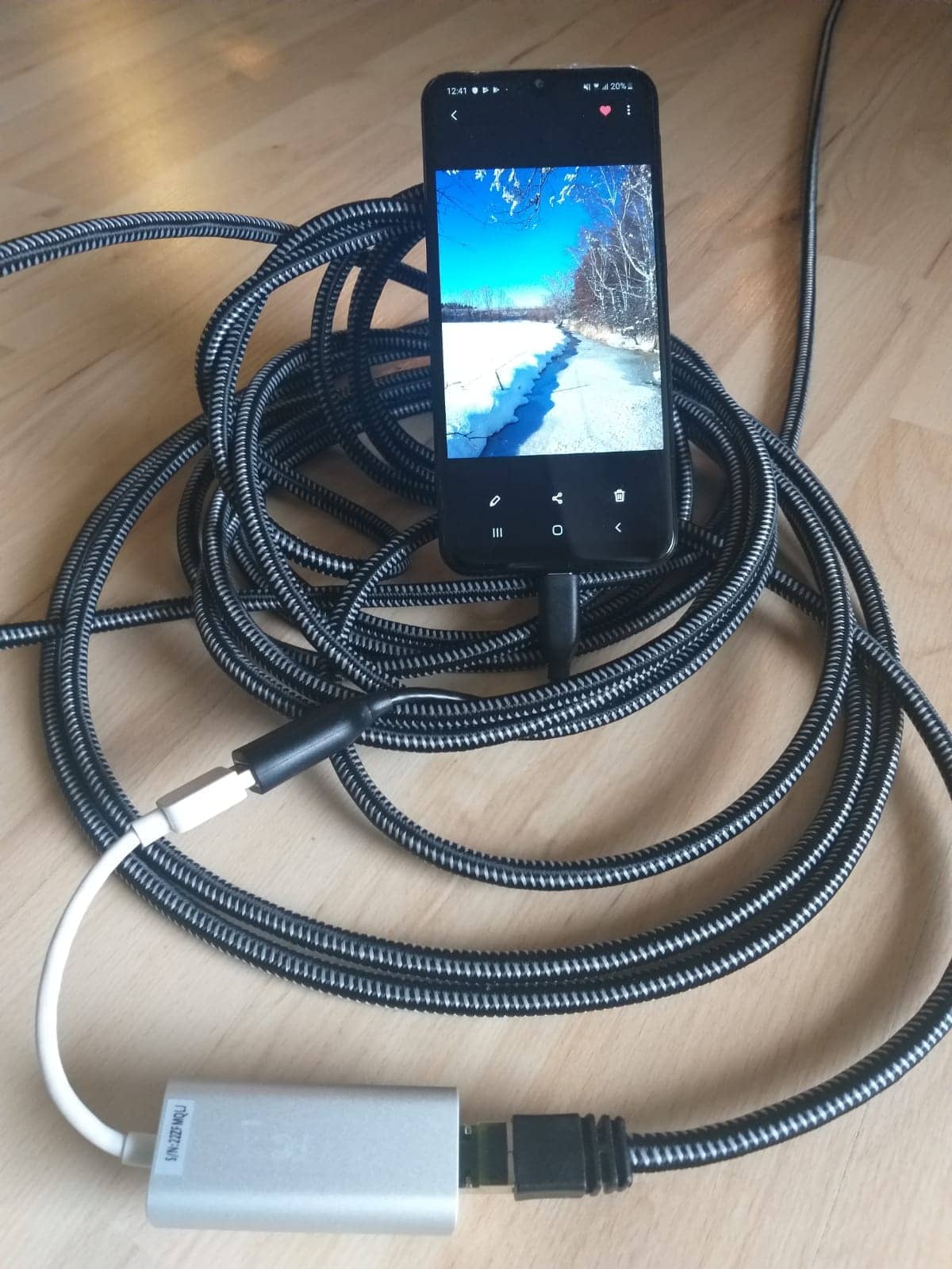 Smartphone mit verbinden Elektrosensibilität